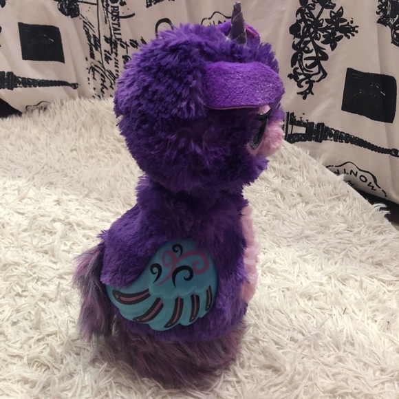 Hatchimals Wow Llalacorn Interactive Toy Plush - Picture 7 of 9